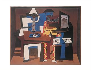 Three Musicians by Pablo Picasso - Art Print/Poster 11x14 inches