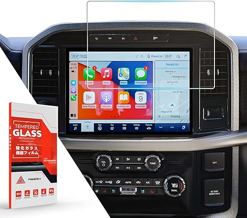 ASZSK Protector de pantalla para Expedition y F150 Lightning 2023 2022, película protectora de vidrio templado de 12 pulgadas compatible con Ford