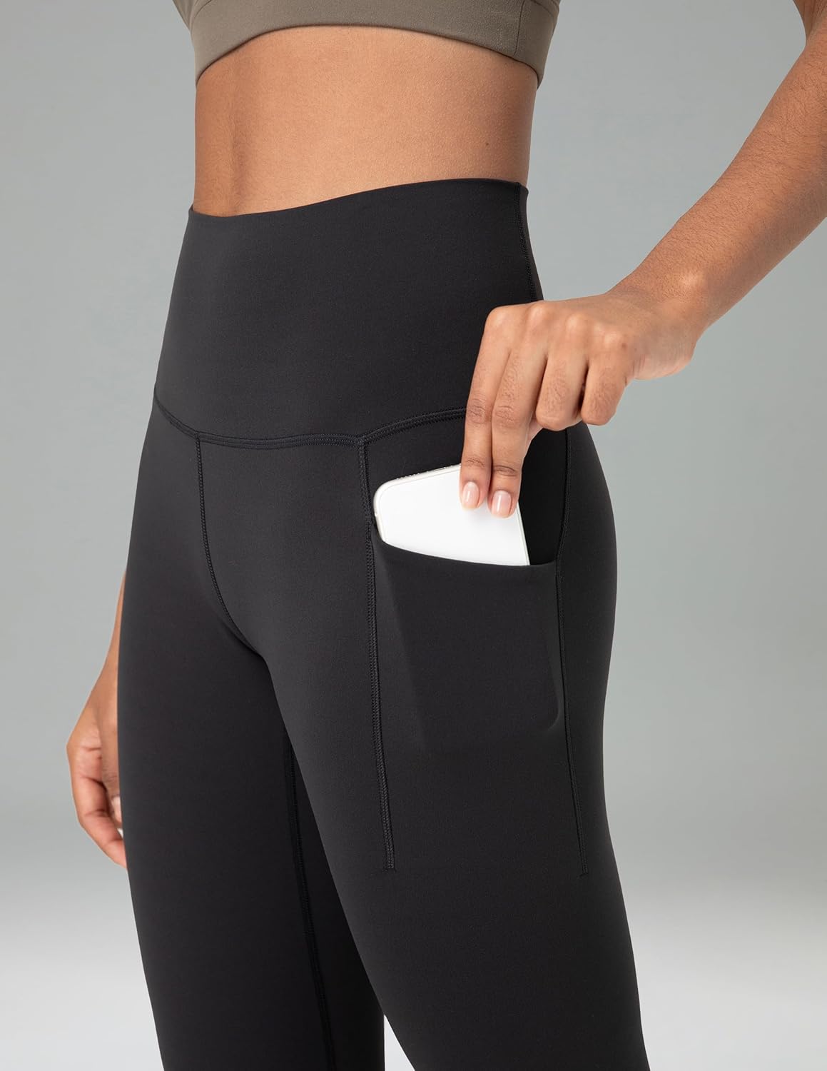 Colorfulkoala Women's Dreamlux High Waisted Workout Leggings 25" / 28" Inseam Yoga Pants with Pockets - Image 3