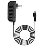 Generic &lpar;5ft&rpar; AC&sol;DC Adapter Compatible with Ekrin Athletics 365 Bantam Mini Massage Gun Muscles & Slim & Lightweight Percussion Massager Battery 5VDC 5V Power Supply Charger PSU&comma; Black
