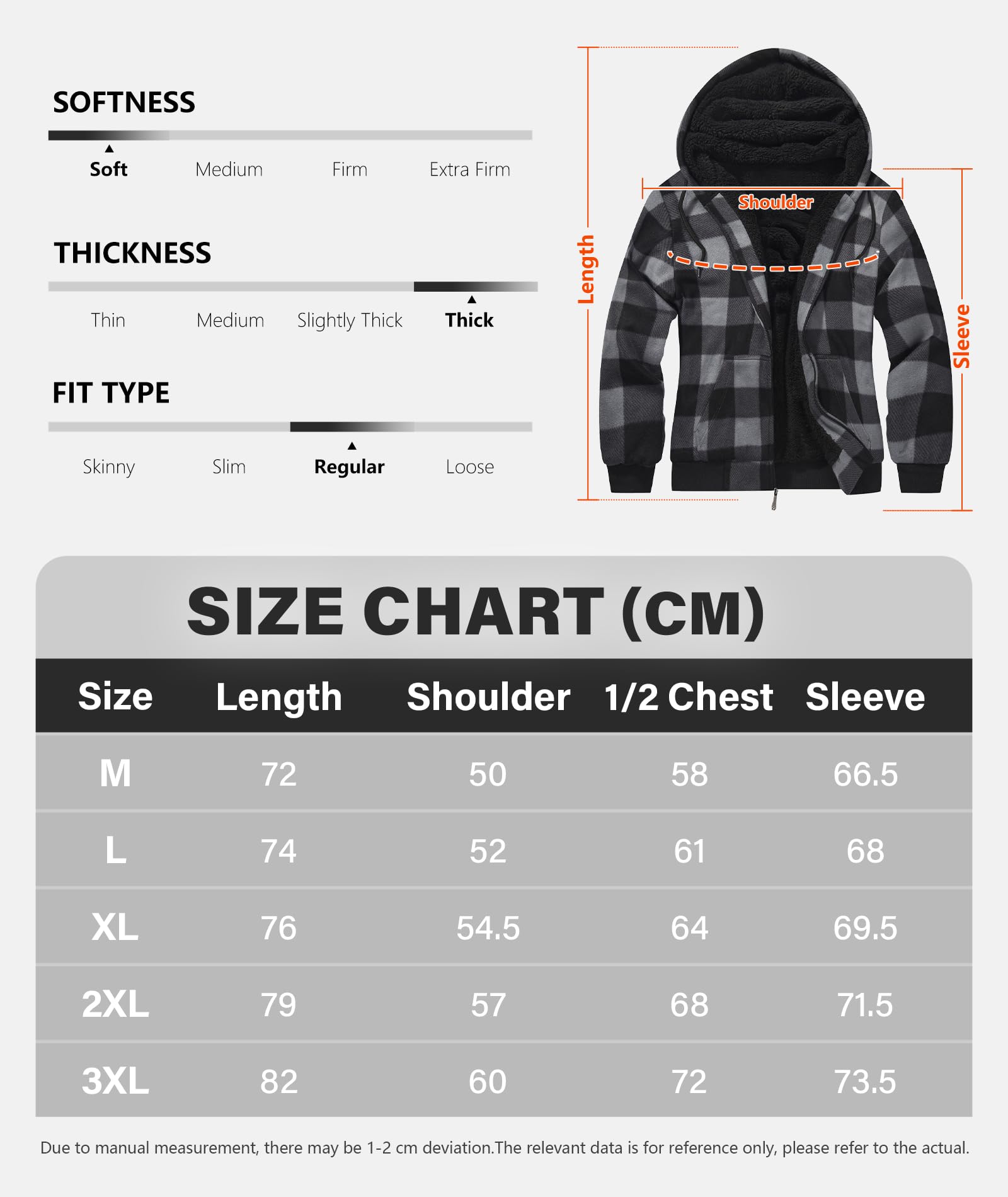 geeksport geeksport geeksport geeksport Felpa da Uomo con Cappuccio e Full Zip Fleece Hoodies for Men Sportive Inverno