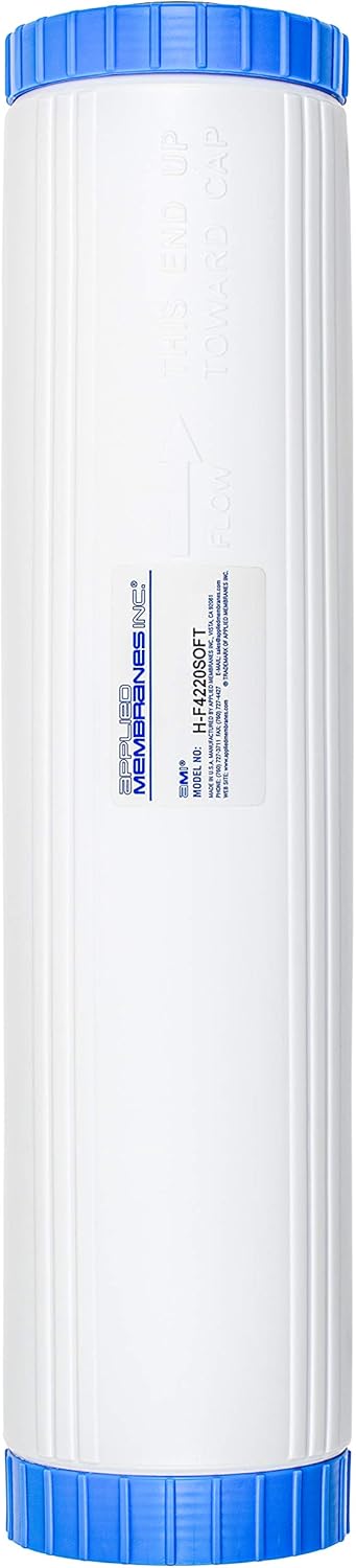Water Softening Filter Cartridge | 10" Standard Universal Size | Ion Exchange Filter Softens Water | Great for Espresso and Washing Machines (1, 10" Standard)
