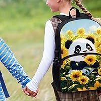 Vista 173 de American Flag Fire Galaxy Pattern Kids Backpack for Boys Girls Elementary Students Bookbag Middle School Bag Lightweight Children Travel Bag