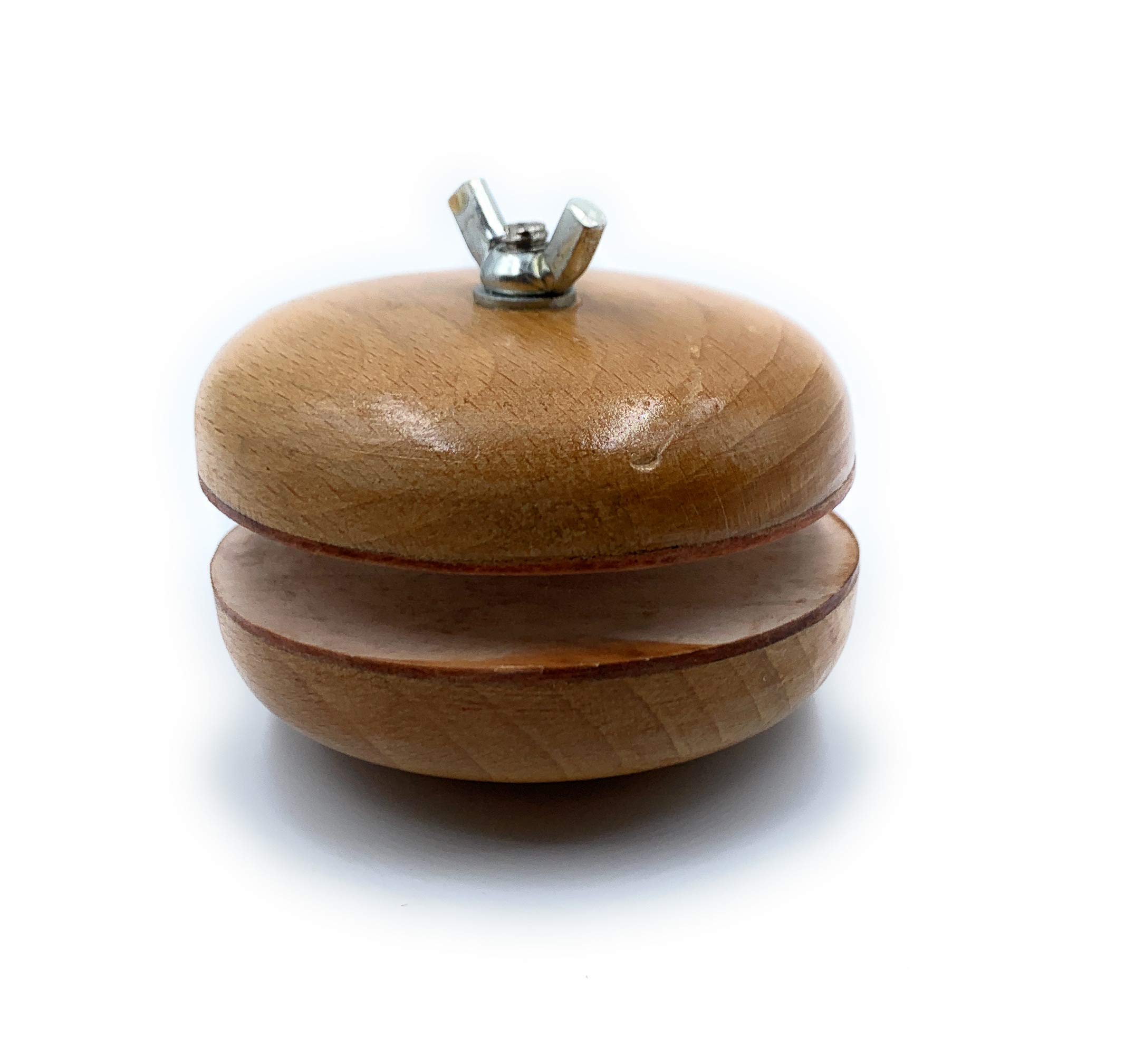 Aone Wooden Bangle Holding Clamp Vise with Fly Nut Non-Marring Bench Tool for Stone Setting, Polishing, Buffing, Engraving, Sawing, Filing for Jewellery Making & Hobby Craft DIY