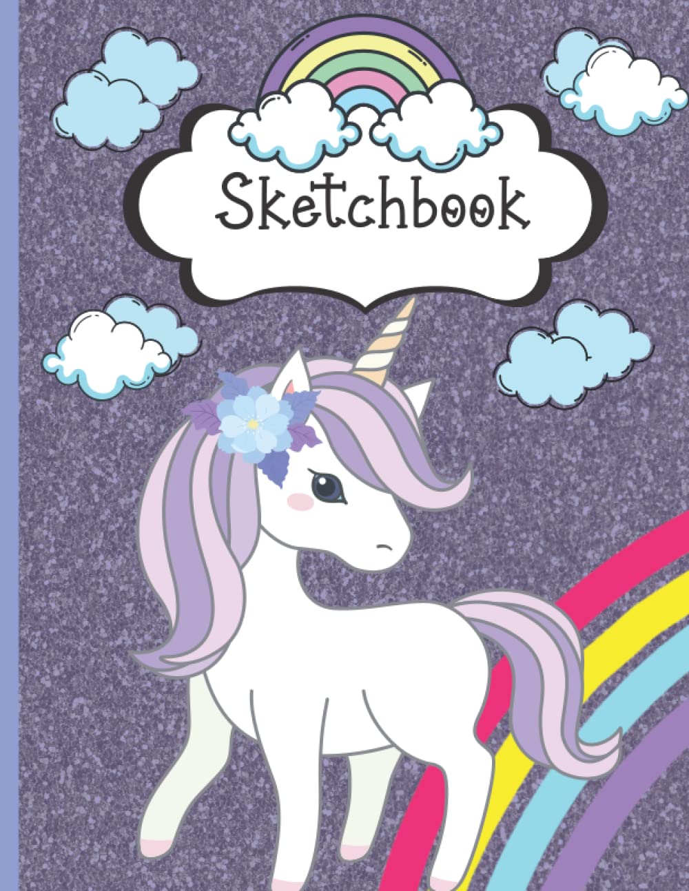 Sketchbook: Drawing notebook for kids| Unicorn Sketch book for girls blank paper for drawing | Perfect gift for creative girls who love to draw