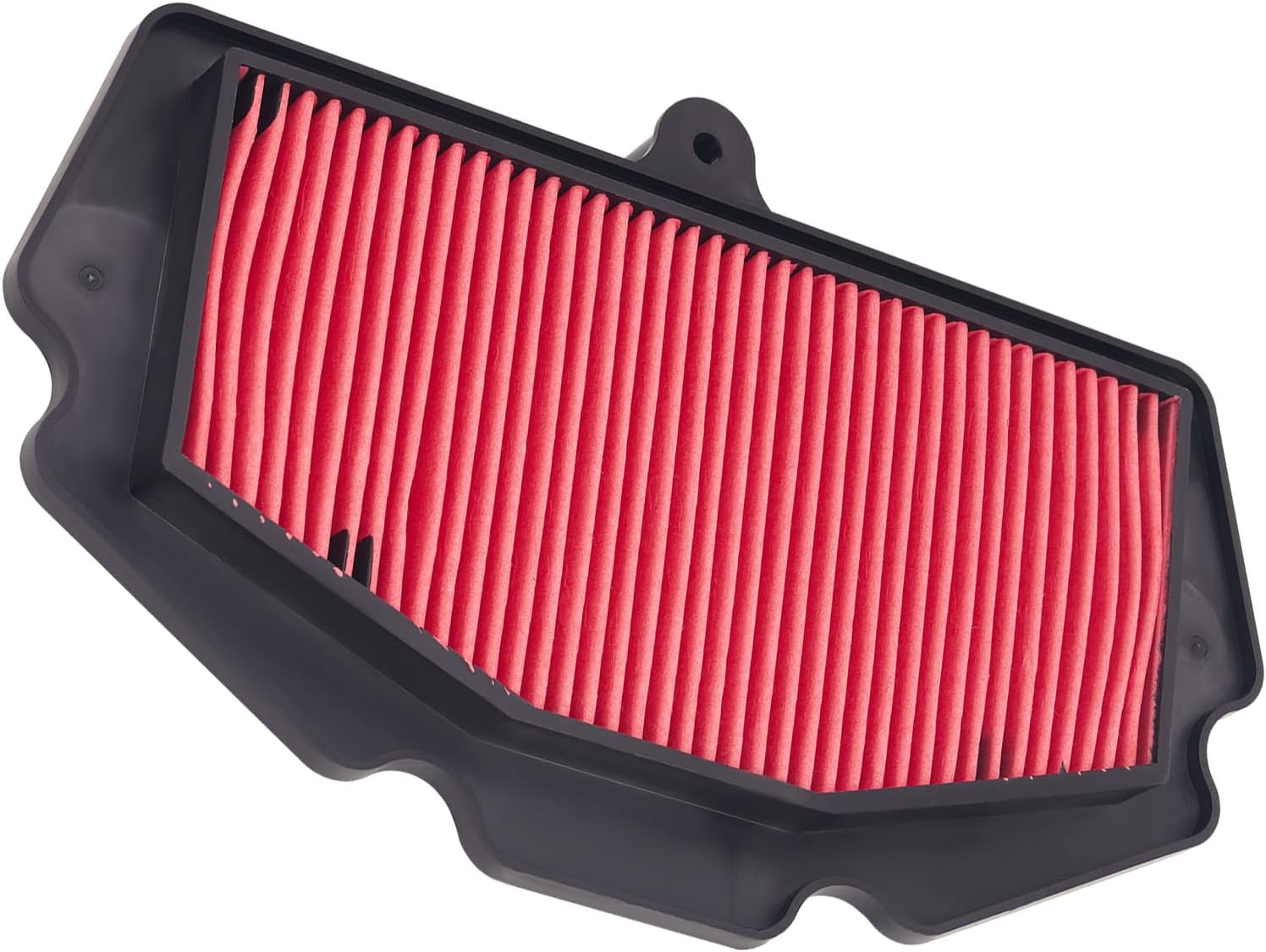 AHL Air Filter 110130767 Compatible with Kawasaki Ninja 400 2018-2021/EX400 Ninja 2020-2021/EX400 Ninja ABS 2020-2021/EX400 Ninja KRT Edition 2020（red）
