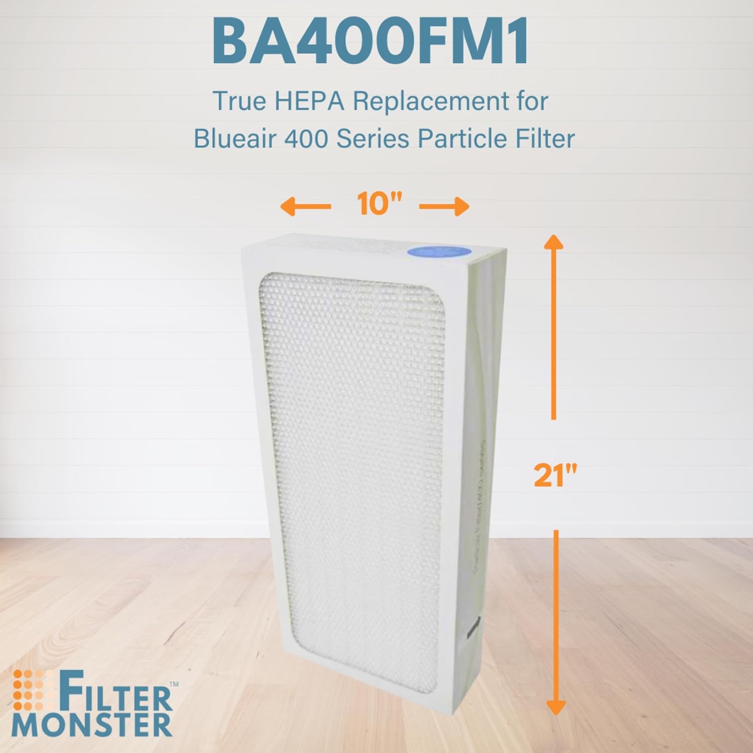 Filter-Monster Replacement Compatible with Blueair 400 Series Particle Filter; for Classic Air Purifier Models 402, 403, 405, 410, 450E, 455EB, 480i - Image 2