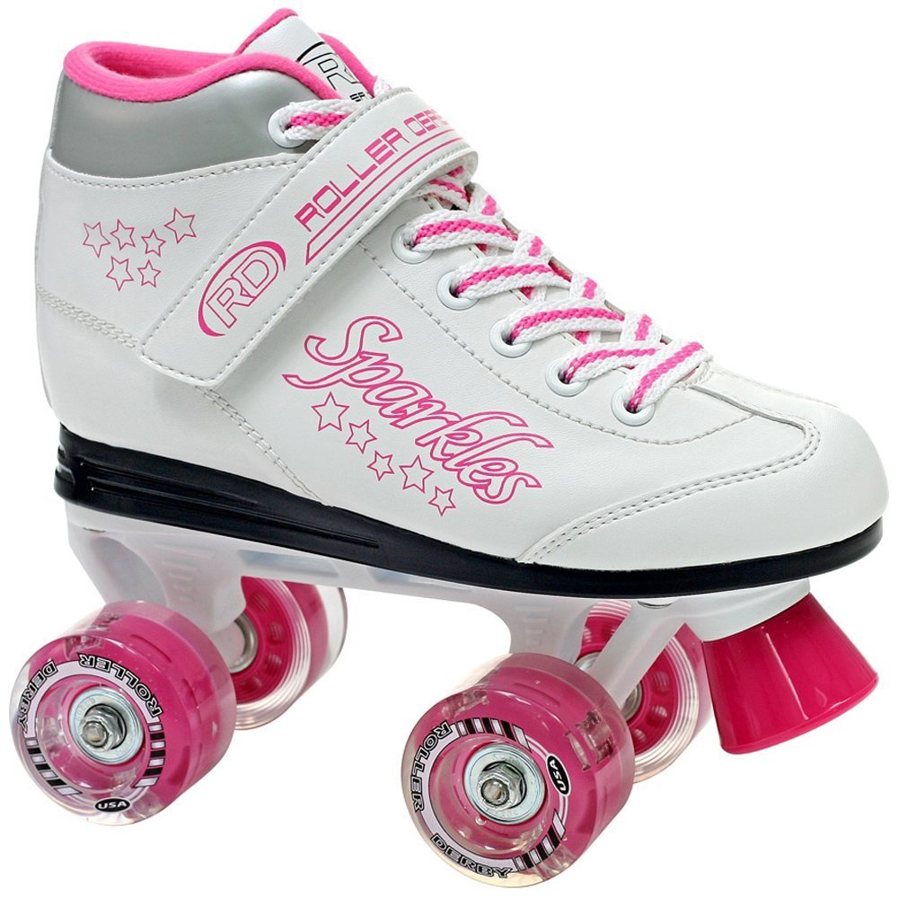 Roller Derby Sparkle Girl's Lighted Wheel Roller Skate