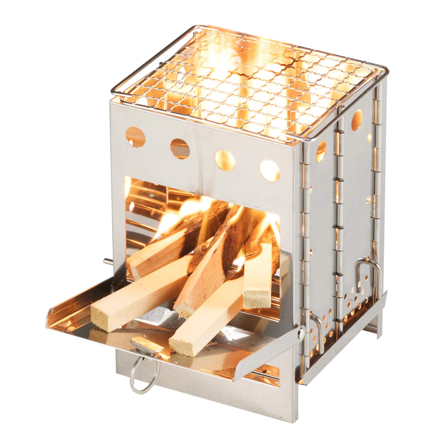 Amazon | BUNDOK(バンドック)ボックス ストーブ BD-470 焚火台