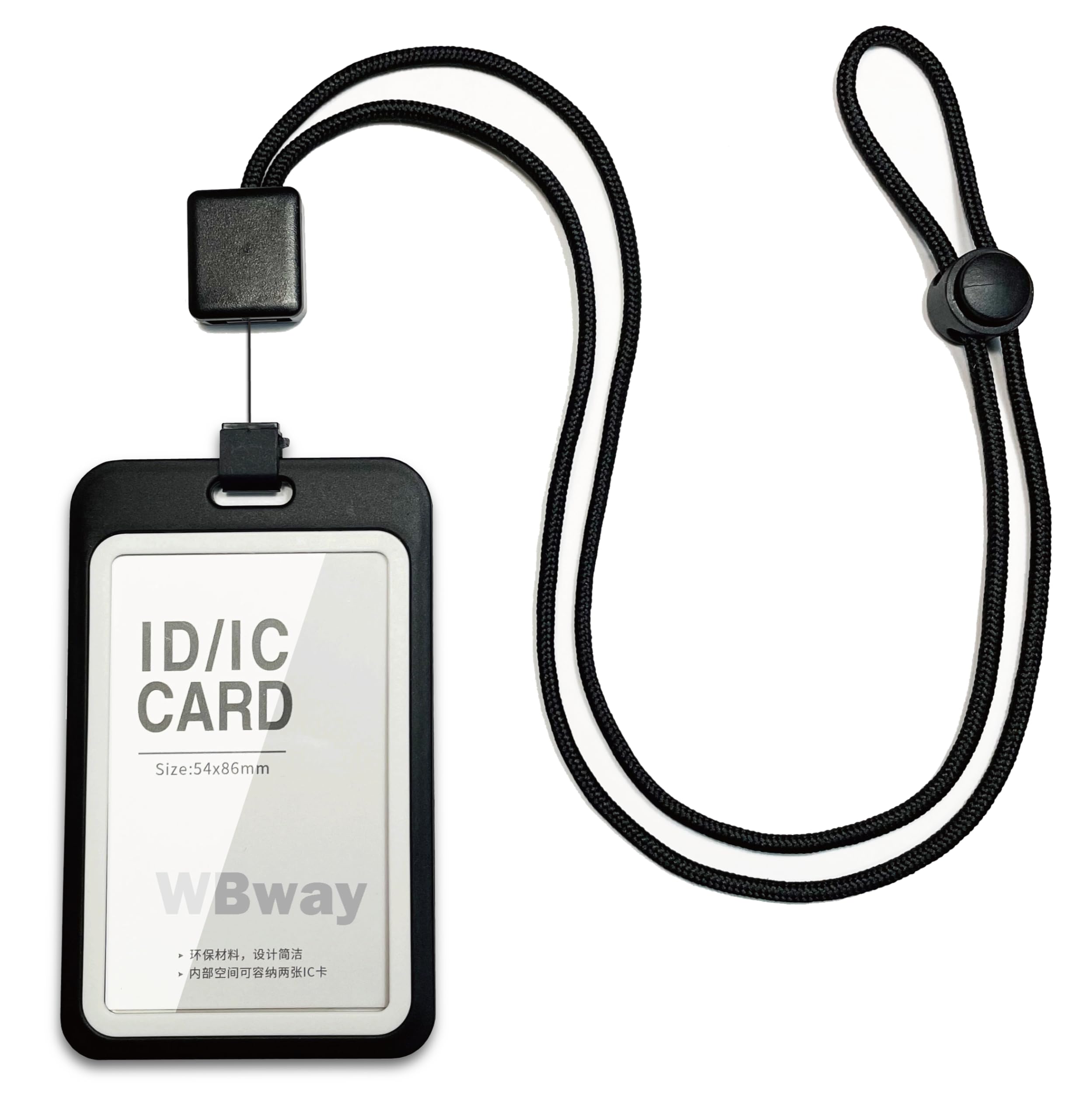 Amazon.co.jp: 【縦/横・色が選べる】 IDカードホルダー 縦型 両面2枚