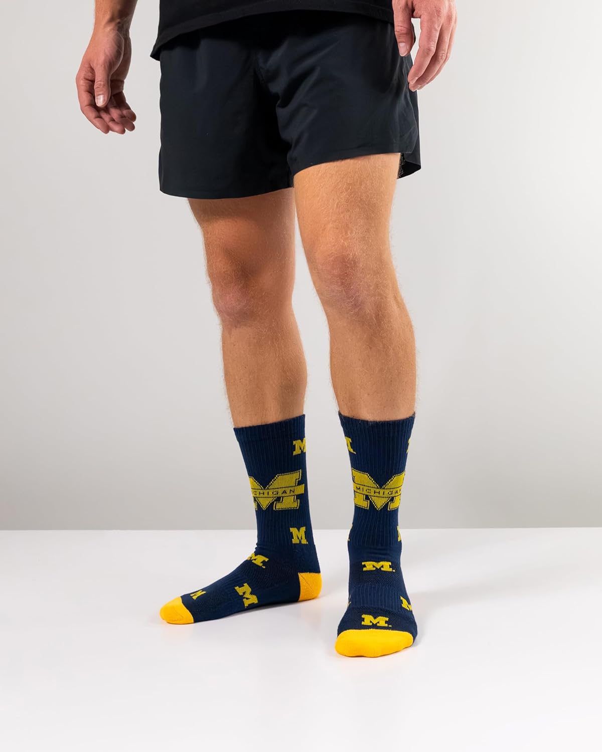 TCK Mayhem Crew Socks Calf Length Sock Mens Game Day Socks - Image 2