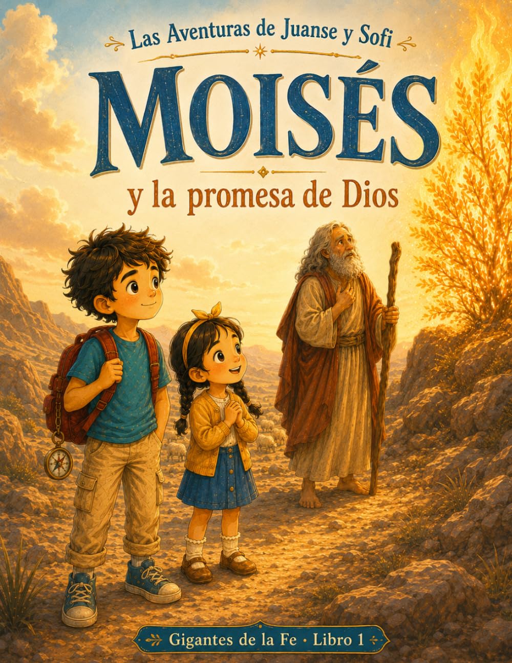 Las Aventuras de Juanse y Sofi: Moisés y la Promesa de Dios — Gigantes de la Fe, Libro 1