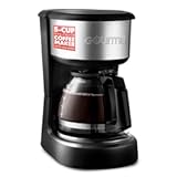 Gourmia Coffee Maker – 5 Cup&comma; One-Touch Brew&comma; Pause & Serve&comma; Automatic Keep Warm&comma; Stainless Steel Accents&comma; Black