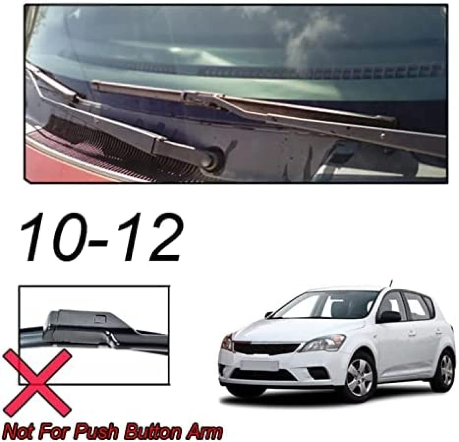 For Hyundai I30 FD 2010 2011 2012 Wiper Front & Rear Wiper Blades For Hyundai I30 FD 2010 2011 2012 Wiper Front & Rear Wiper Blades