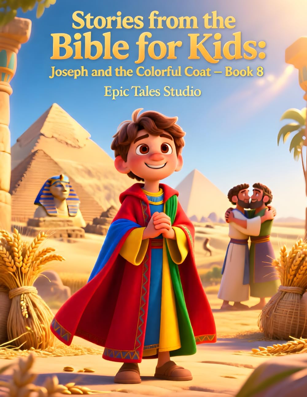 Stories from the Bible for Kids: Joseph and the Colorful Coat – Book 8: Faith-Filled Story of Dreams, Forgiveness, and God’s Special Plan