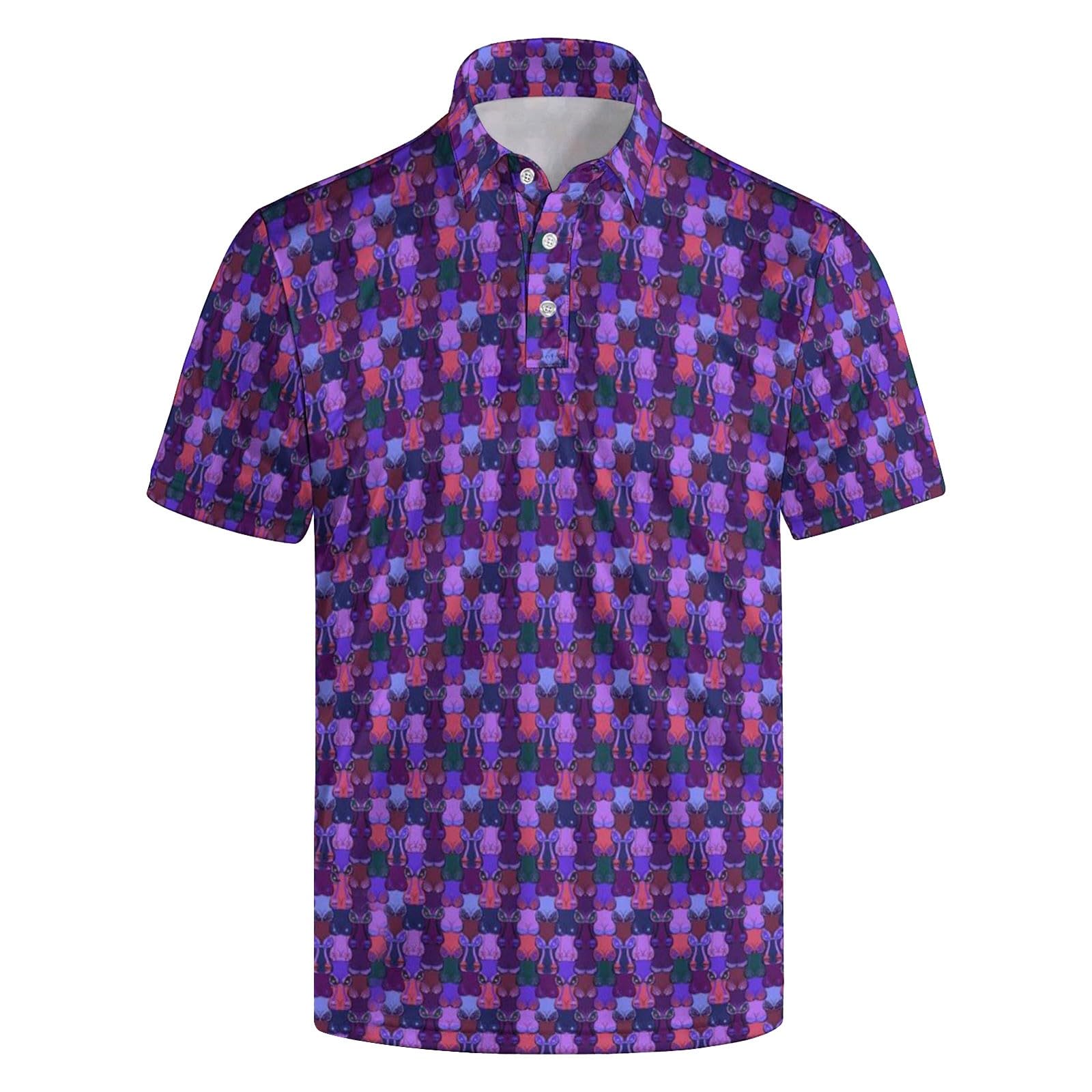 Polo de golf à manches longues chemise homme courtes haut sport fitness - 3
