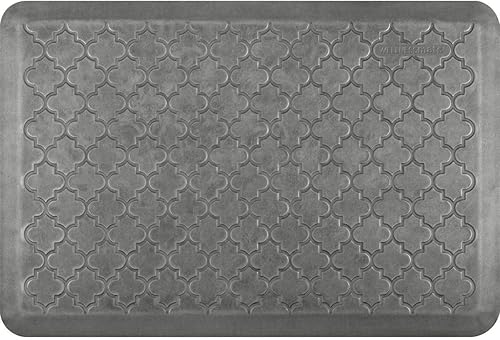 WellnessMats Trellis Collection - Tapete antifatiga de poliuretano, almohadilla de soporte ergonómica para el hogar, cocina, garaje, escritorio de