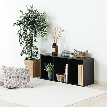 Amazon｜不二貿易 カラーボックス 3段 幅41.8×奥行29×高さ89cm