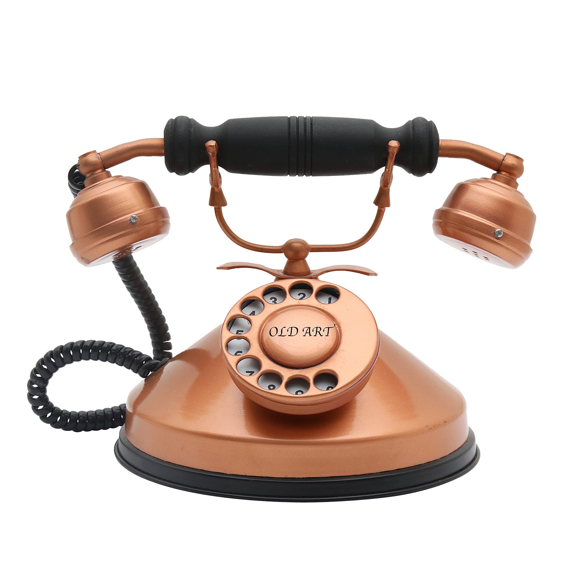 landline telephone Vintage Collection Copper Antique Finish Decorative shopeace Telephone-image-9