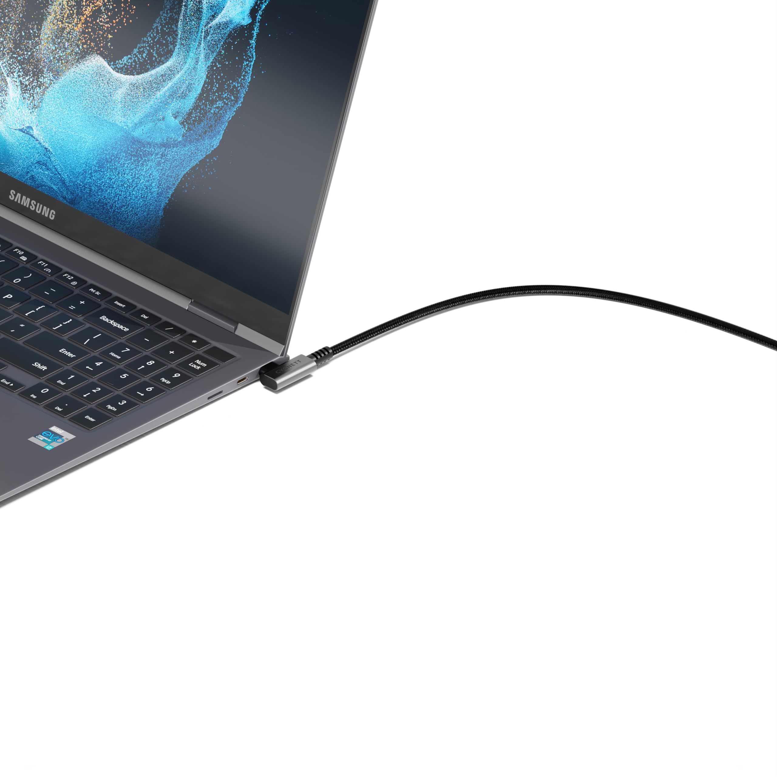 Cygnett Right Angle USB-C - USB-C Cable - 1M