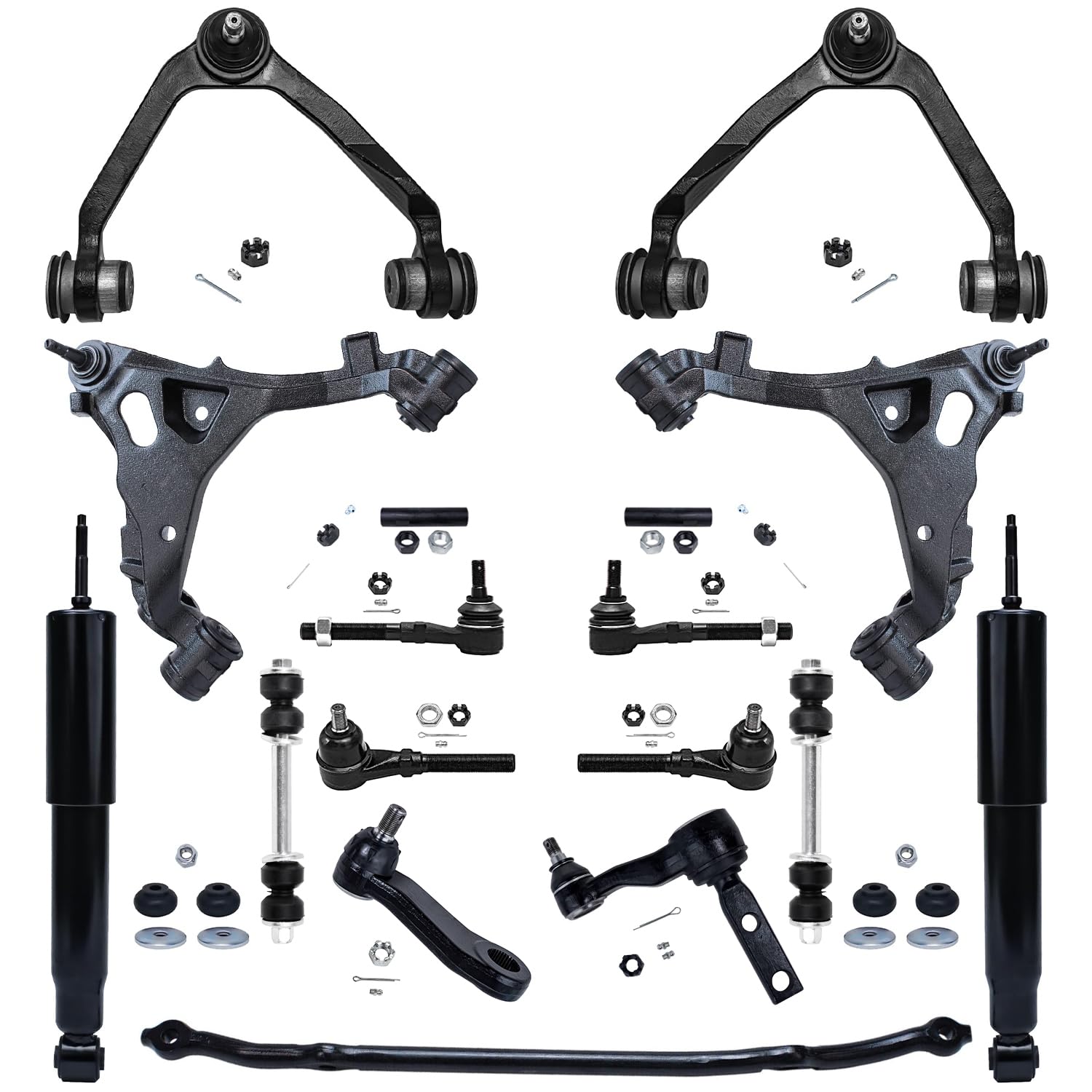 Detroit Axle - 4WD Front End Suspension Kit for Ford F-150 F-250 Expedition