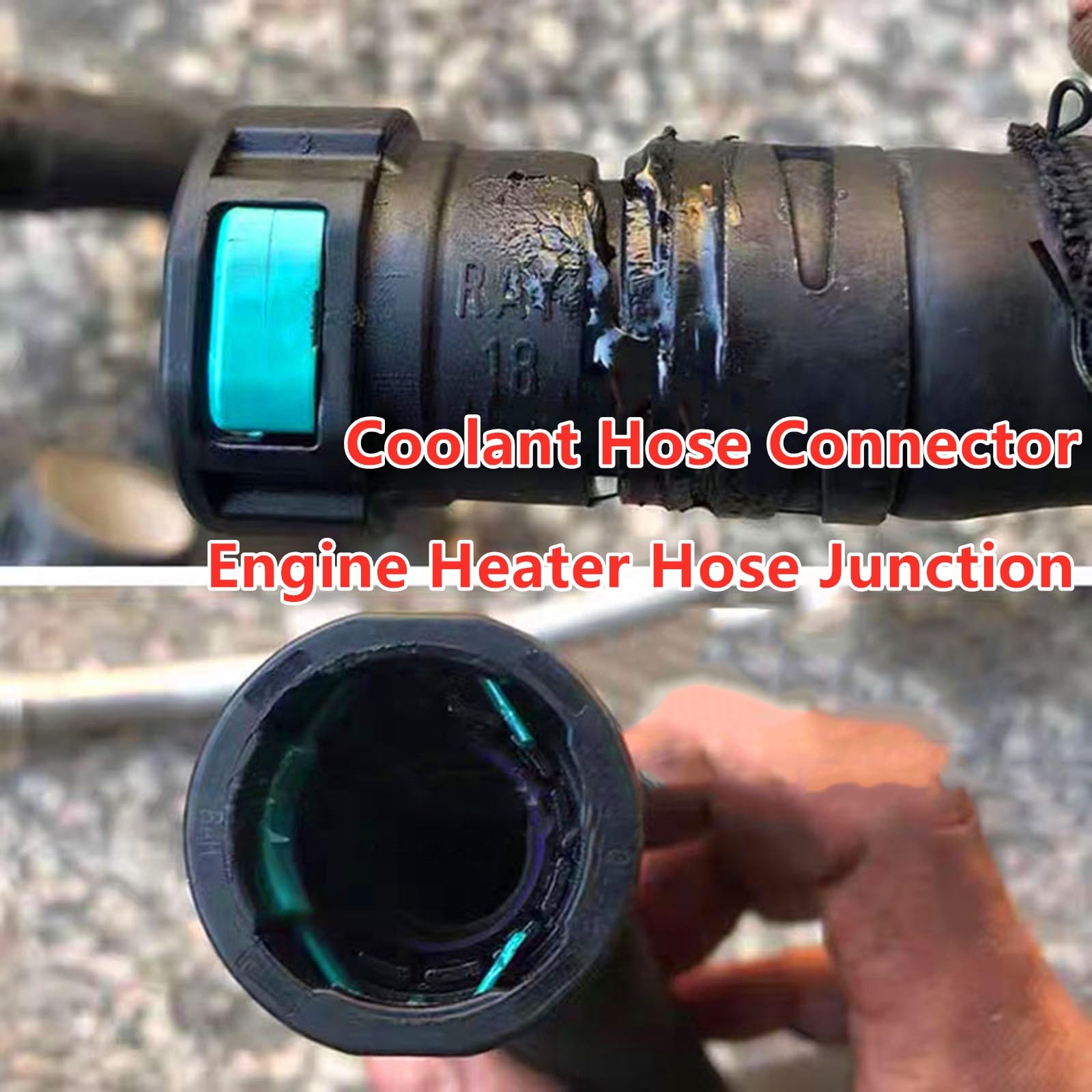 Snapklik.com : Coolant Hose Connector Adapter,Radiator Pipe Line ...