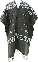 Del Mex Clint Eastwood Spaghetti Western Cowboy Poncho Costume Sweater- Handwoven Made in Mexico