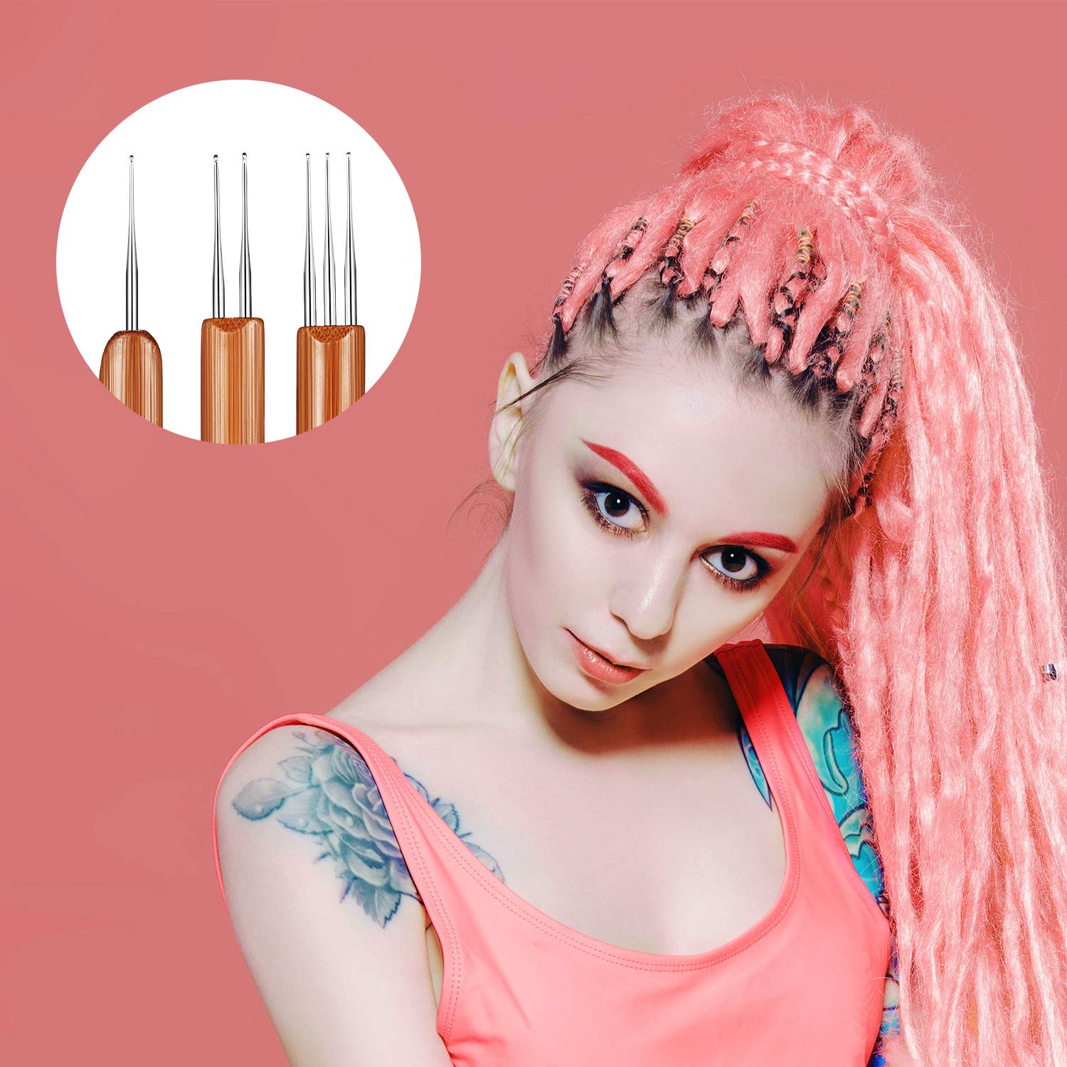 Dreadlocks Tool Dreadlocks Crochet Hook Crochet Needle and Interlocking