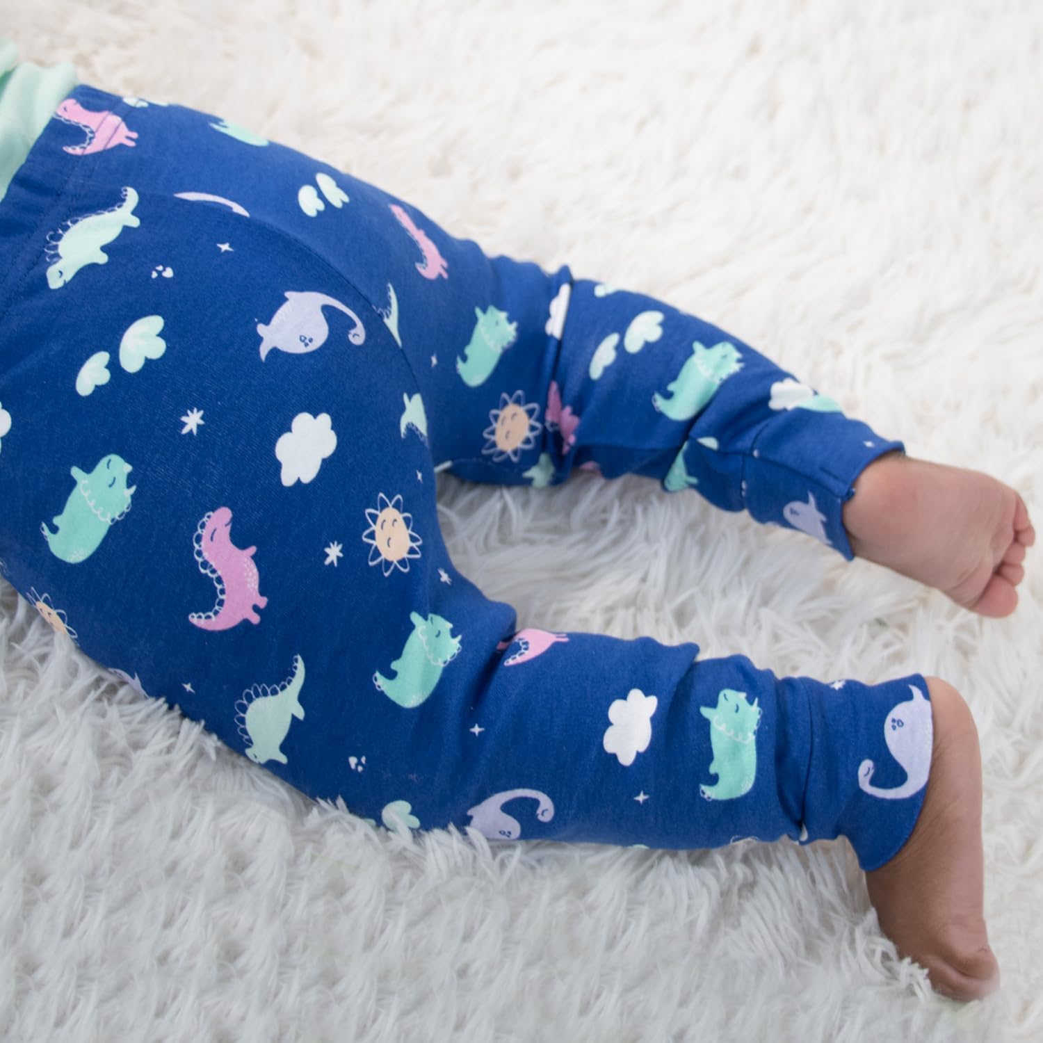 The Peanutshell ベビーガールパンツ、ベビーガールズ服、コットンベビー服、女の子用新生児~24ヶ月パンツ、ボトムス