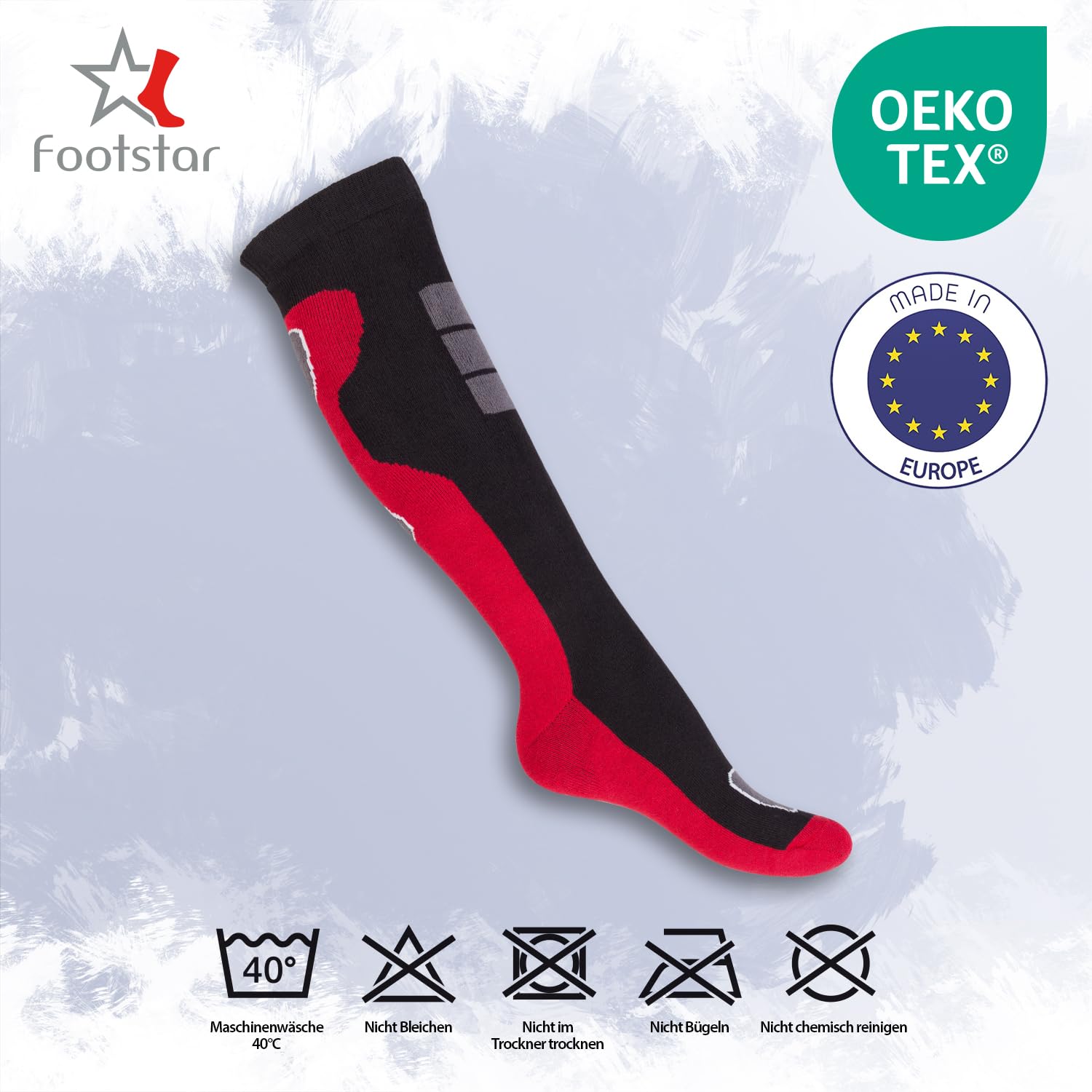 Footstar - Calcetines hasta la rodilla - para hombre