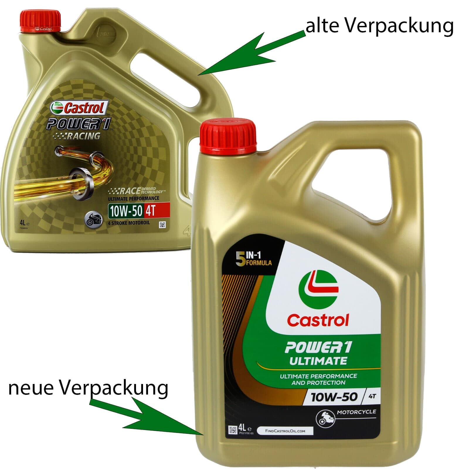 CASTROL Olio motore Power 1 10W-50 4 L