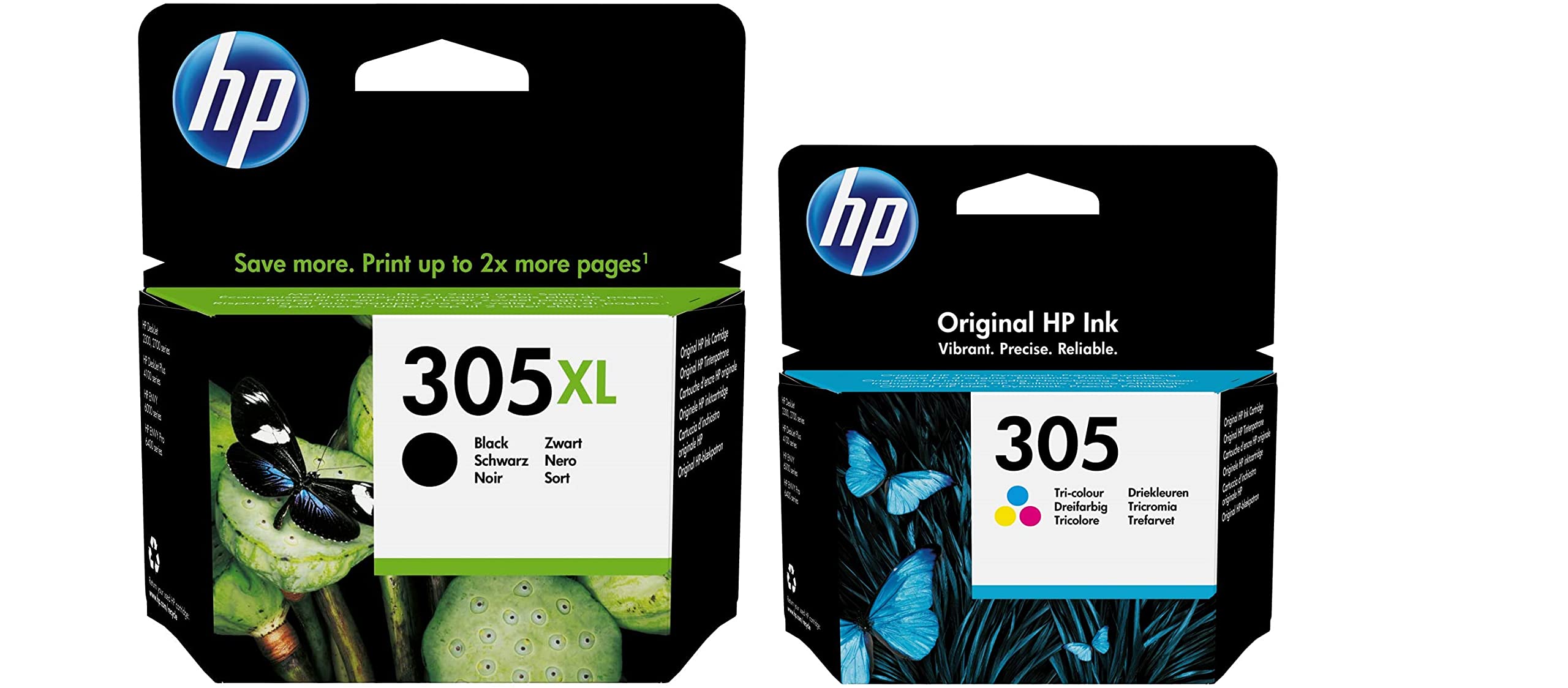 HPInkjet Printer Ink (3YM62AE, Black, Multipack)