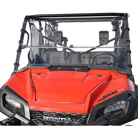 Amazon Com Honda Pioneer 1000 1000 5 Windshield Full Folding Scratch Resistant The Ultimate In Side By Side Versatility Premium Polycarbonate W Hard Coat Made In America Free Shipping Automotive