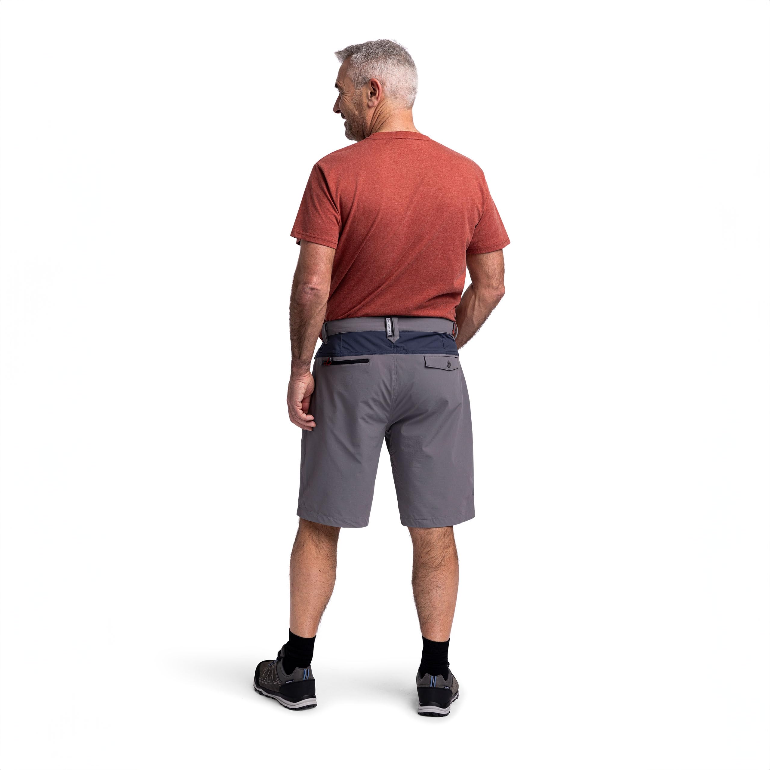 Trespass Daars Herren Adventure Shorts - Herren Stretch Walking Shorts - Arbeitshose mit mehreren Taschen - Cargo Trekking-Shorts mit Größenversteller