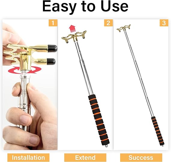 Adhafera Billards Cue Stick Bridge, Extension Snooker Cues Bridge