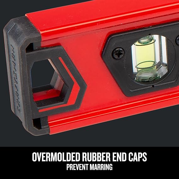 Craftsman مستوى الطوربيدات ، 9 بوصة ، مع أغطية نهاية امتصاص الصدمات ( Cmht82390 )