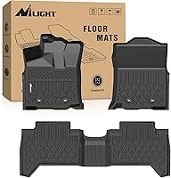 Vista 16 de Nilight Alfombrillas de TPE para Toyota Avalon 2013 2014 2015 2016 2017 2018 para todo tipo de clima, ajuste personalizado, forros de piso