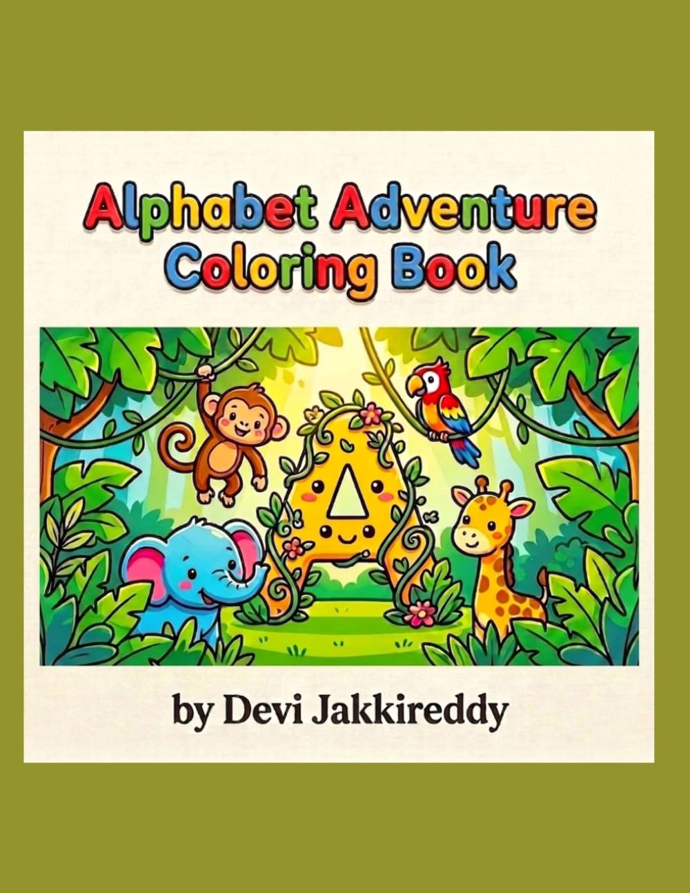Alphabet Adventure Coloring Book
