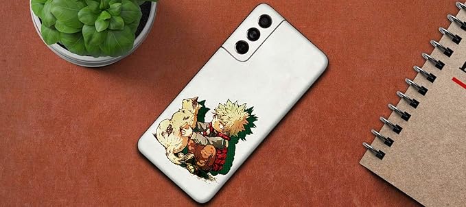 GADGETS WRAP Printed Vinyl Skin Sticker Decal for Samsung Galaxy S21 FE - Cute Anime Multicolor