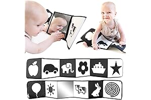 High Contrast Baby Books for Infants 0-6 Months: Fostering Brain Development in the Early Years