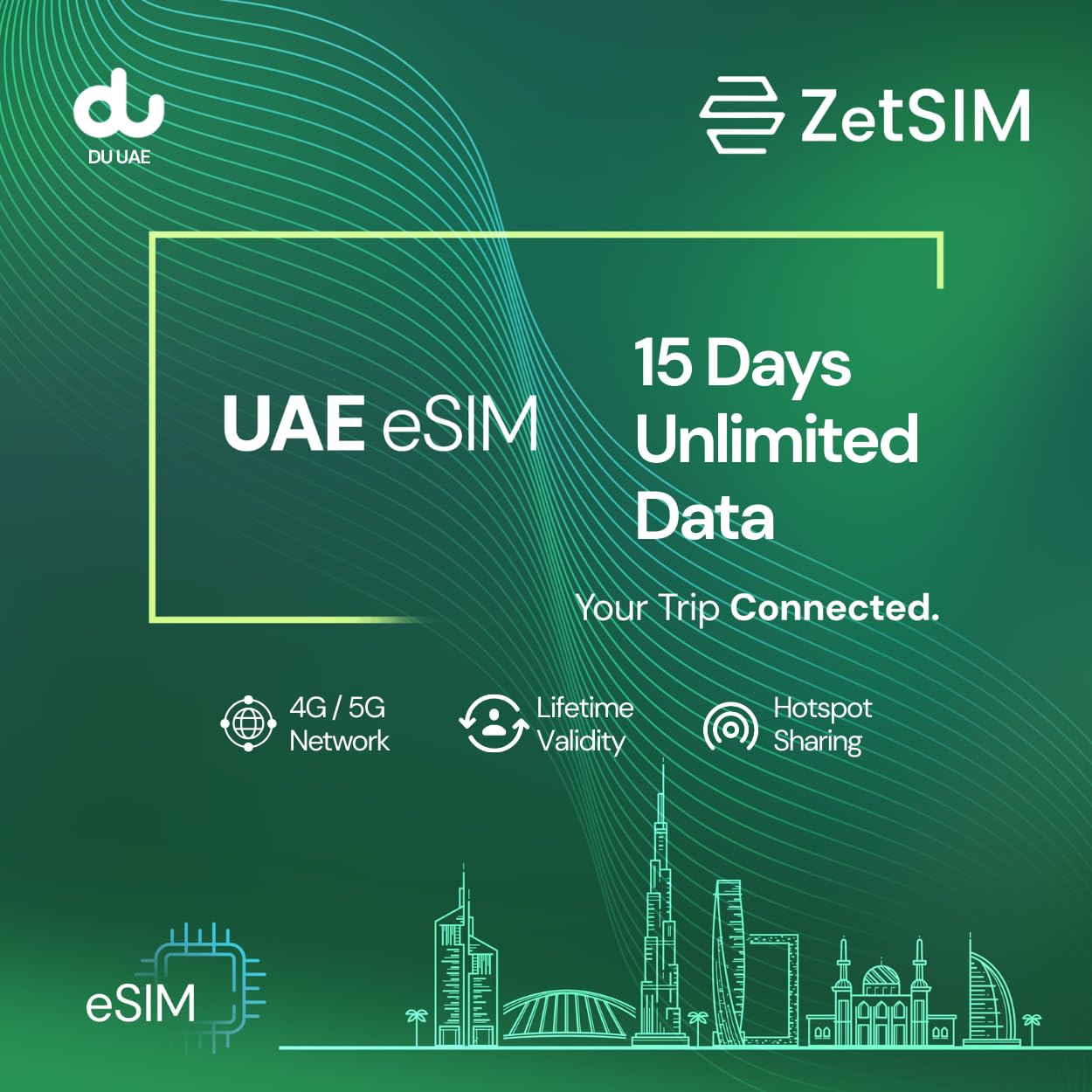 UAE eSIM – 15 Days Unlimited Data | Instant Delivery | No Roaming | Works on iPhone, Samsung, Pixel-picture-19