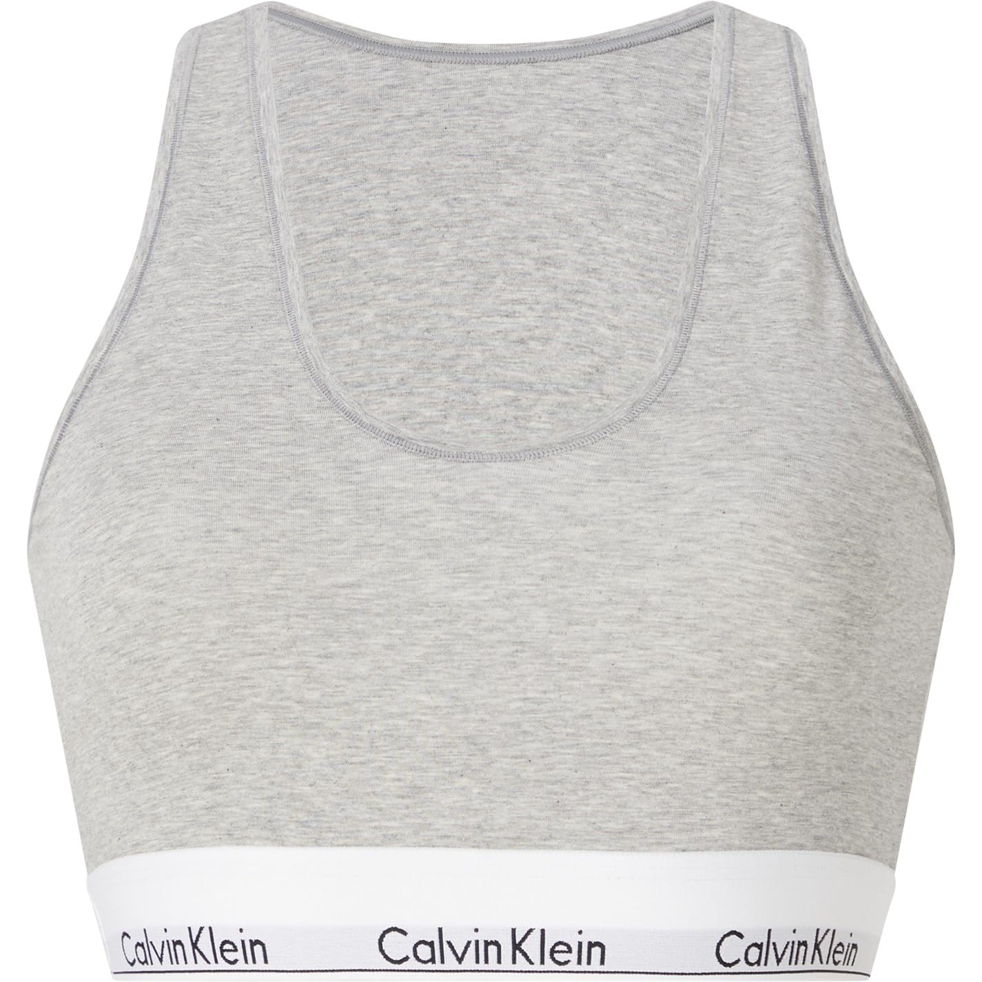 Calvin Klein Womens Bralette Grey Heather S