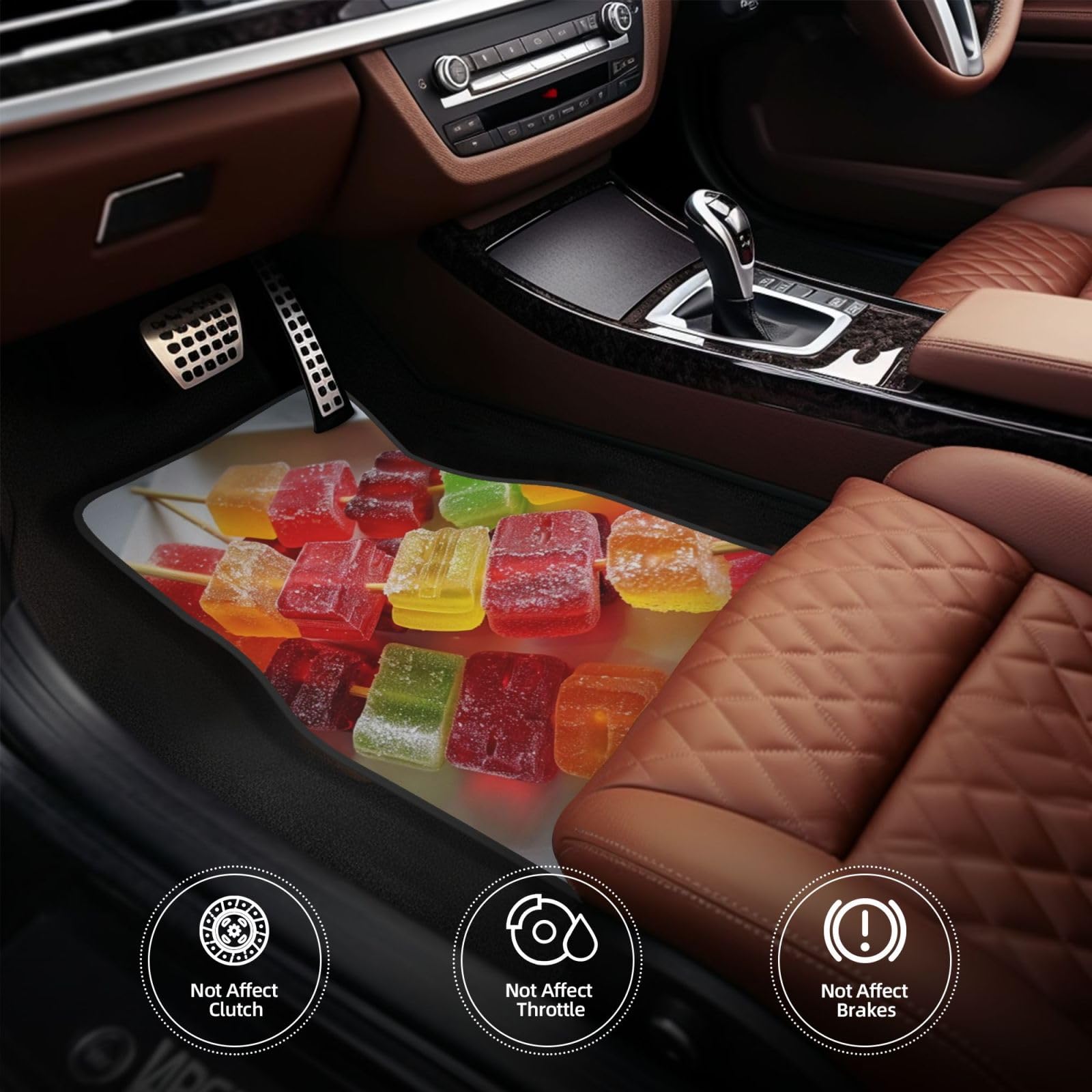 KANDYTOWN フロアマット KANDYTOWN ORIGINAL LOGO FLOOR MAT