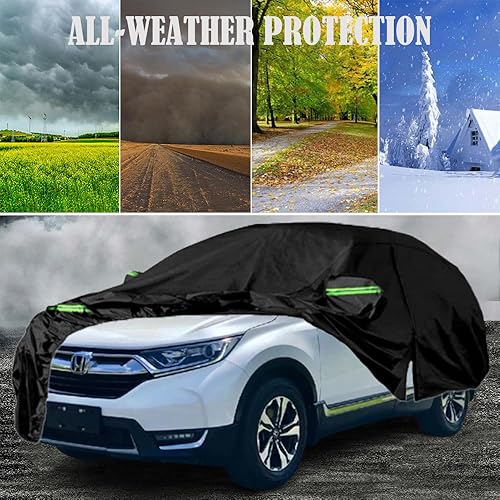 Miniatura 6 de Fundas impermeables para automóvil compatibles con Lexus ES ES300 ES330 ES350 2001-2023, para todo tipo de clima, con puerta de cremallera,