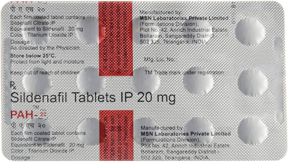 Sildenafil 20mg Prices