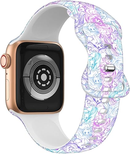 Miniatura 3 de Correa de silicona de dibujos animados compatible con Apple Watch de 1.496 pulgadas1.575 pulgadas1.614 pulgadas1.654 pulgadas1.732 pulgadas1.772