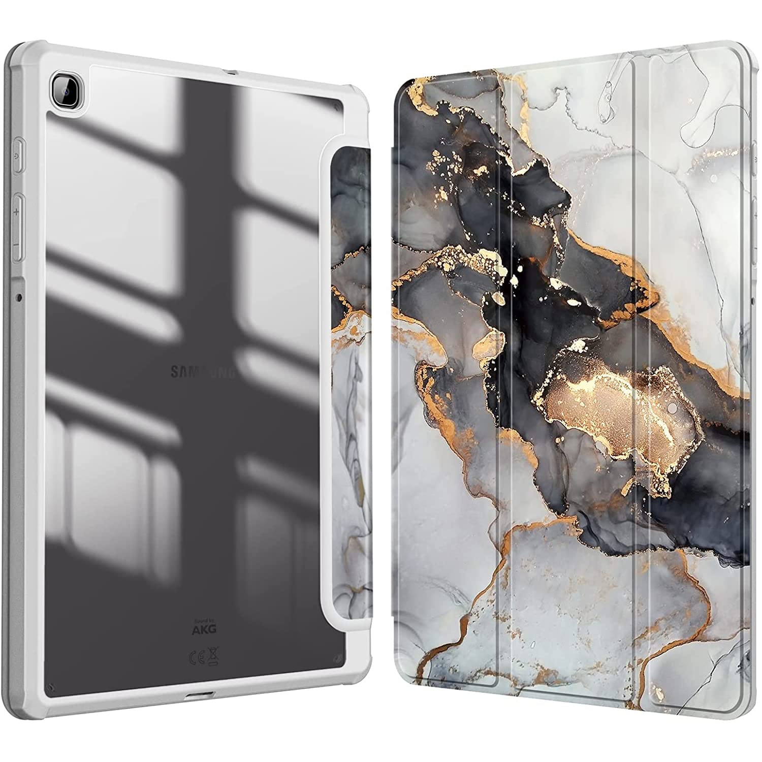 SwooK Hybrid Slim Case for Samsung Galaxy Tab S6 Lite 10.4 Inch 2024/2022/2020 with S Pen Holder, Shockproof Cover with Clear Transparent Back Shell (B0B2KB6T94) Amazon Price History, Amazon Price Tracker