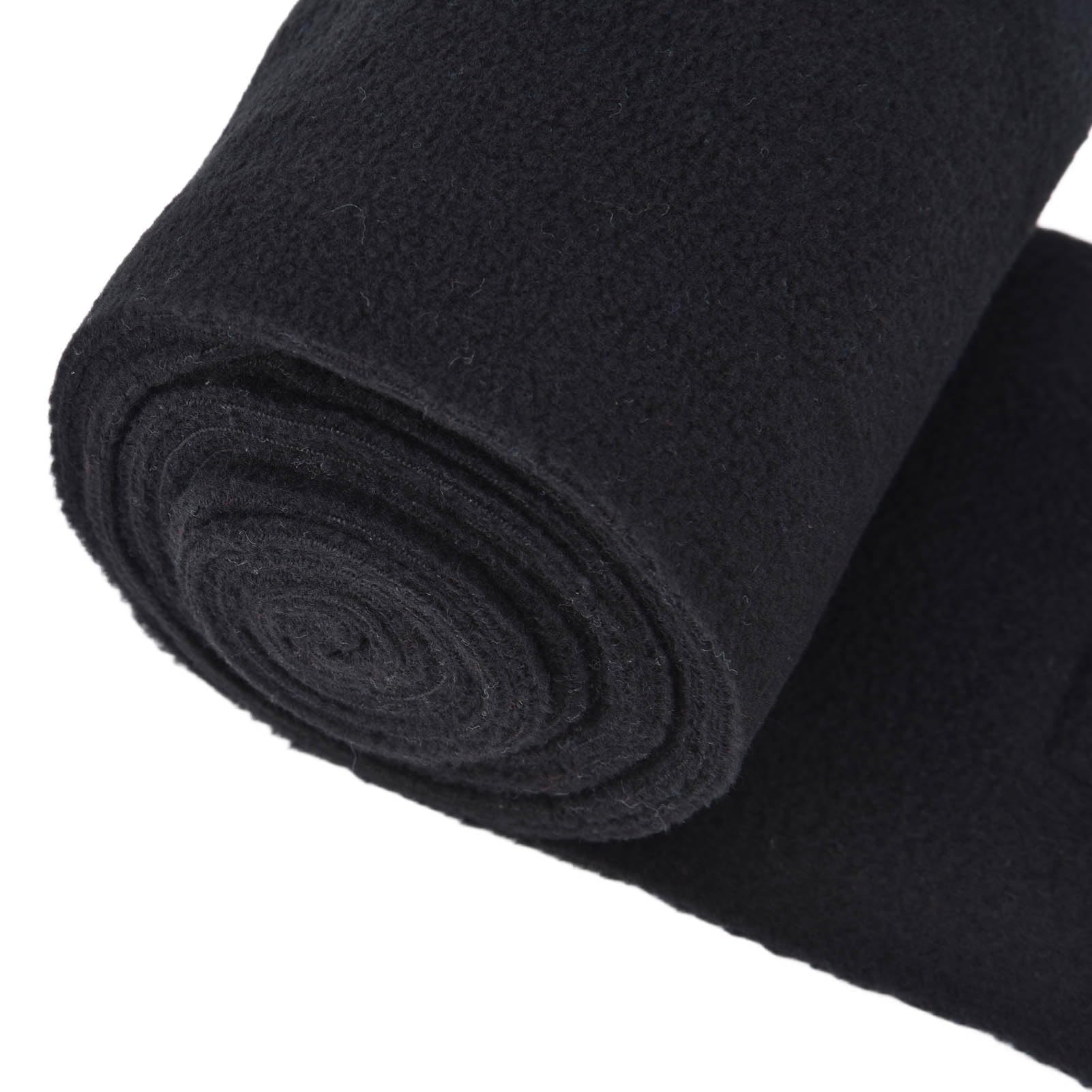 Atyhao Vendas para Caballos Vendas para Piernas, Vendas Estables Vendas para Piernas Ecuestres para Caballos Vendas para Botas de Piernas de Caballo para Caballo Perro Vaca Gato (Negro)