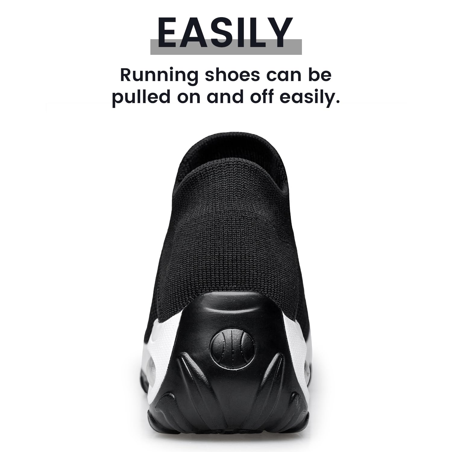 Raoendis Womens Slip on Trainers with Arch Support, Ladies Walking Sneakers Comfortable Orthopedic Shoes Non Slip Mesh Lightweight