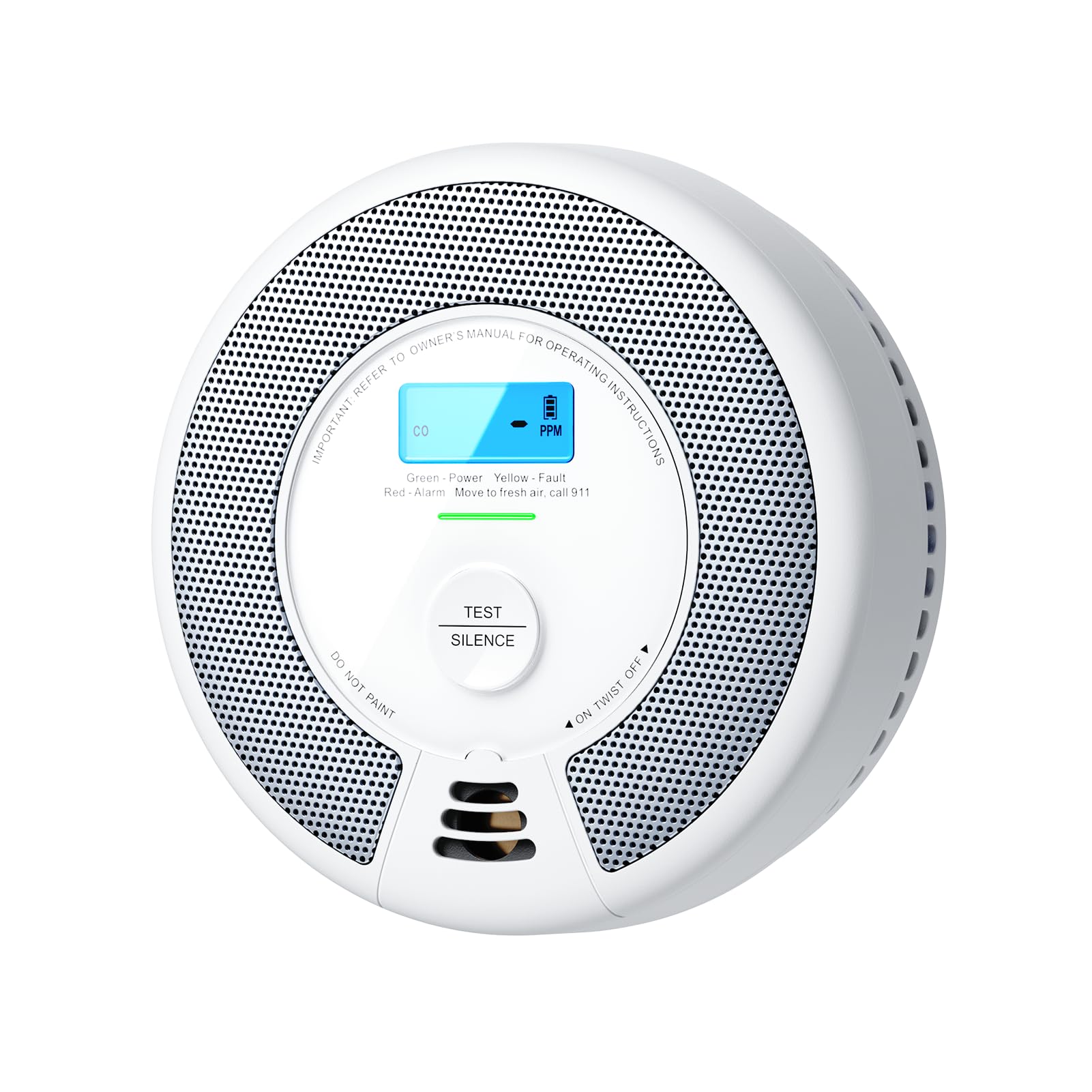 X-Sense Smoke Detector Carbon Monoxide Detector Combo, SC07, 1
